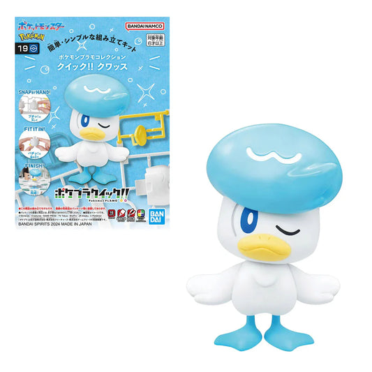 Quaxly - Pokémon Model Kit - Bandai