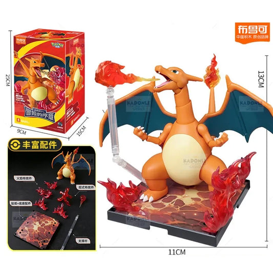 CHARIZARD - Pokémon blokees de construcción originales