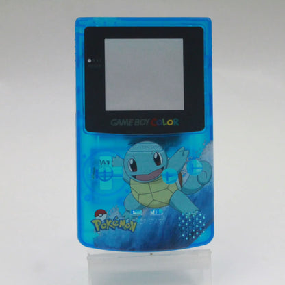 GBC game console shell DIY homemade Pokemon Pikachu Charizard Gengar Squirtle replacement shell