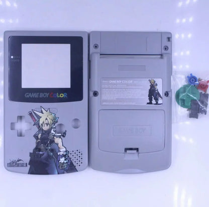 GBC game console shell DIY homemade Pokemon Pikachu Charizard Gengar Squirtle replacement shell