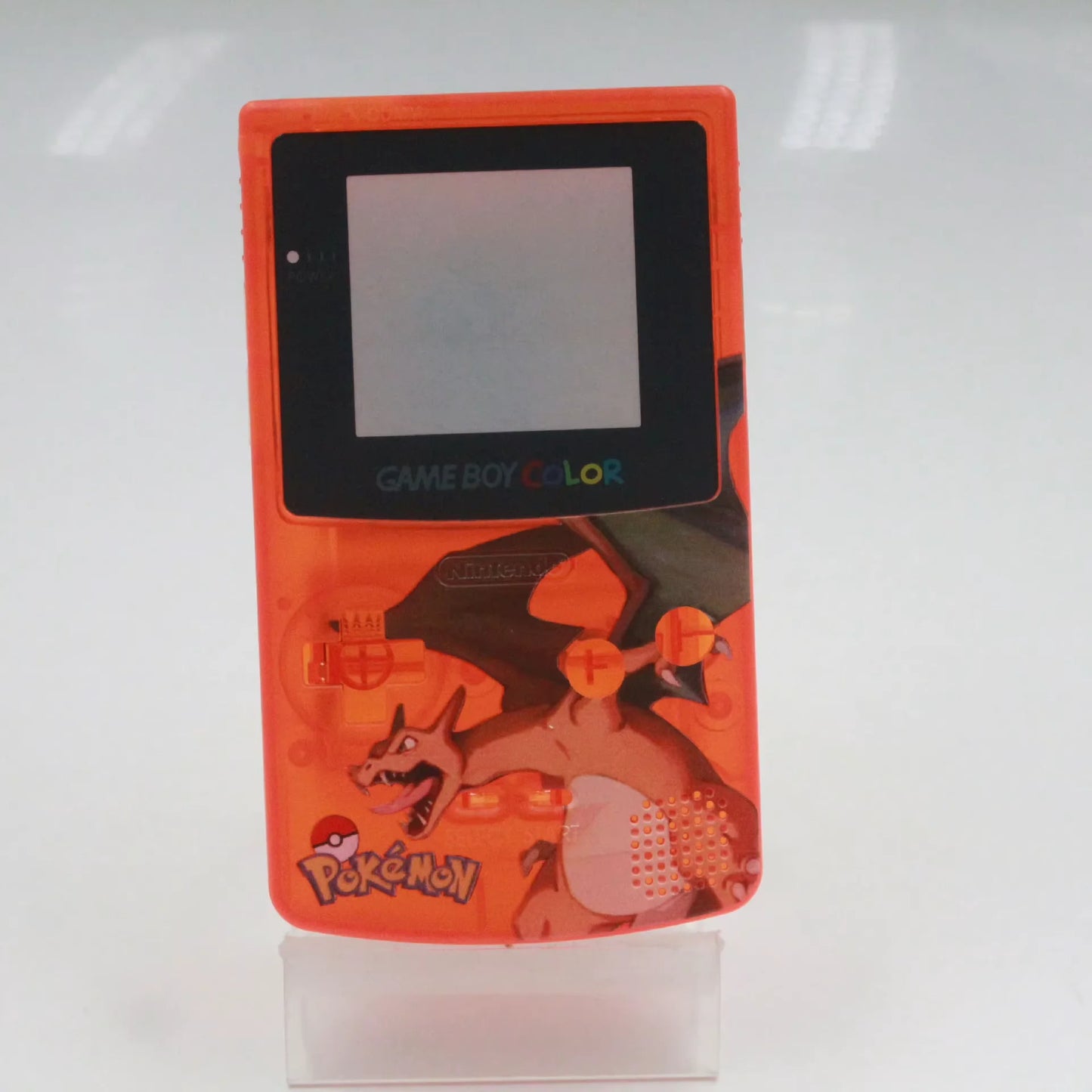 GBC game console shell DIY homemade Pokemon Pikachu Charizard Gengar Squirtle replacement shell
