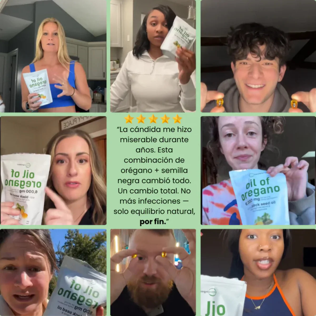 Aceite De Orégano 6000 Mg 60 capsulas 50% De Descuento