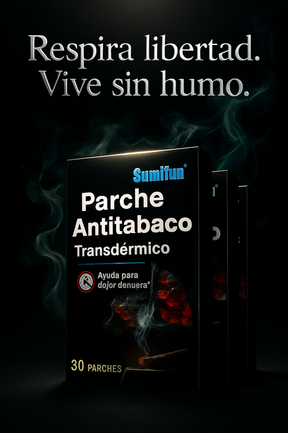 Cajas Parche Antitabaco Transdérmico x3 - Total 30 Parches | Stock Limitado ⚠️
