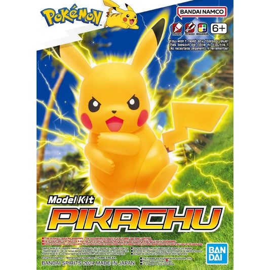 Pikachu Electrico - Pokémon Model Kit - Bandai
